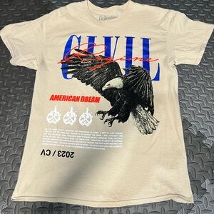 Mens civil regime Graphic T-Shirt size large